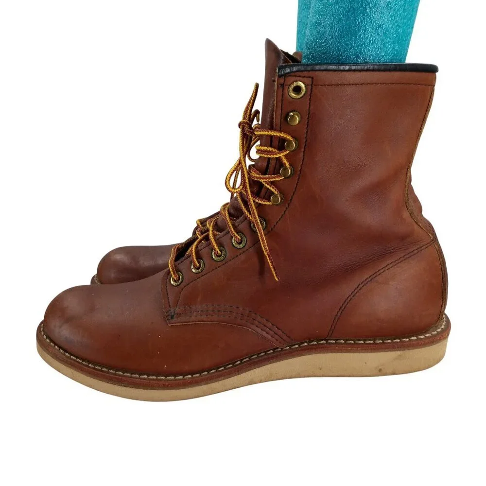 Red Wing 708 Classic Brown Leather 7